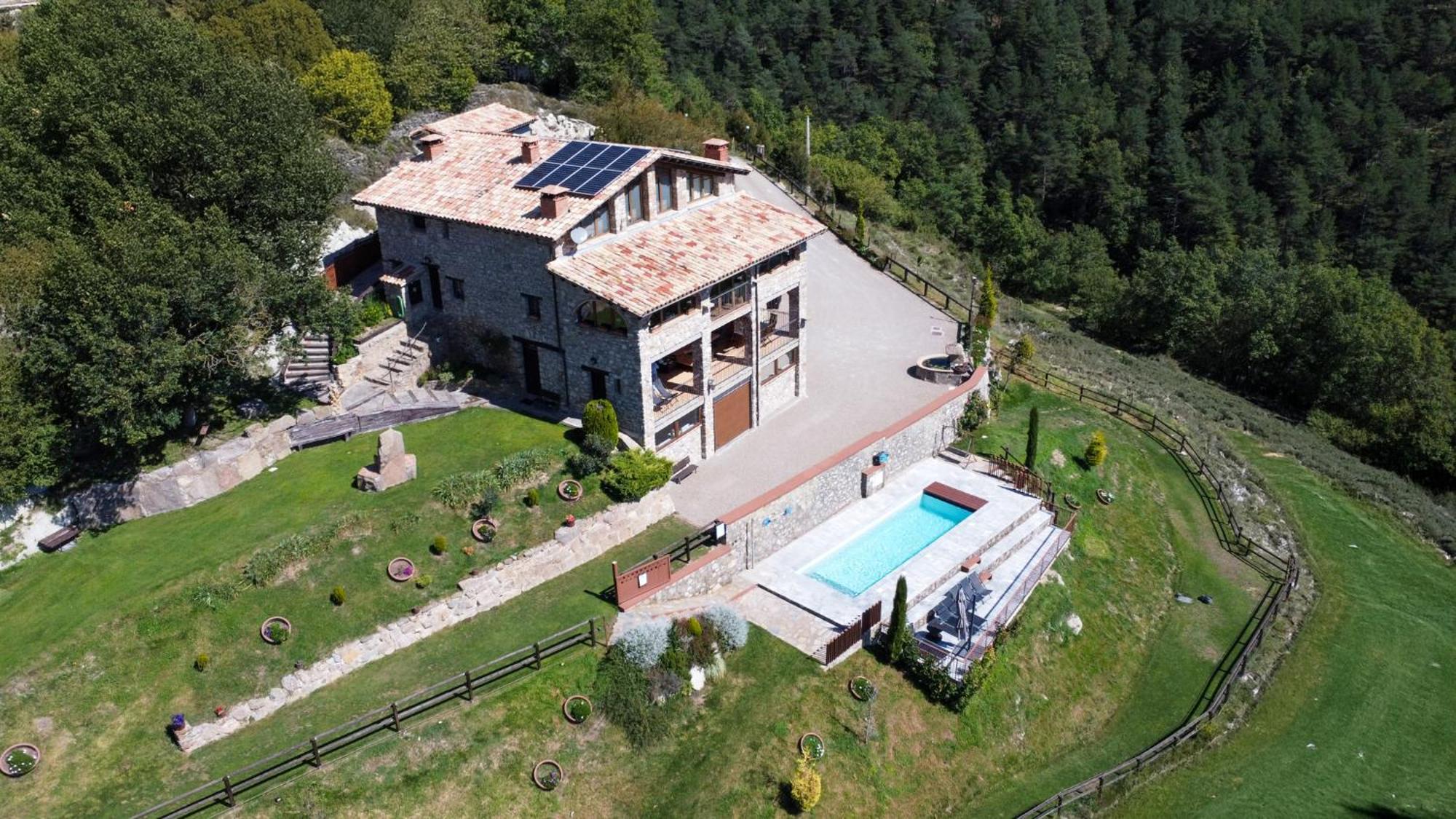 Mas Merolla Casa Para Descanso Familiar Gombren Экстерьер фото